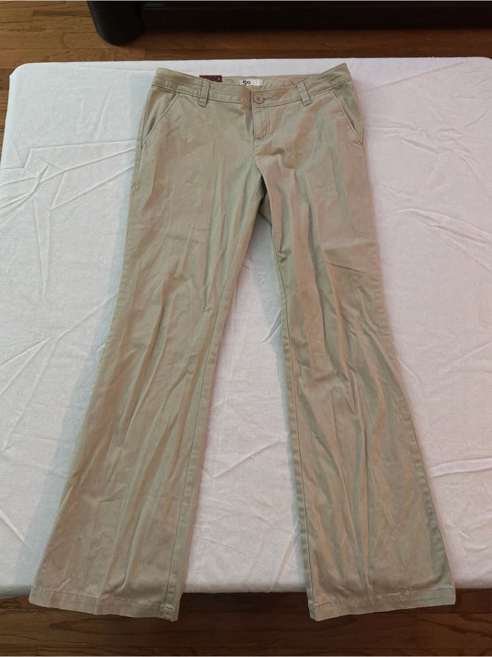 ******* SO Beige Flare Jeans b5 *******